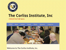 Tablet Screenshot of corliss.org